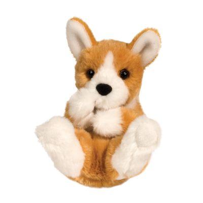 little stuffed animal corgi dog.