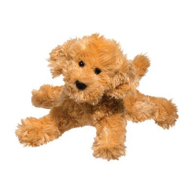 Soft stuffed animal labradoodle.